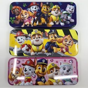 Set of 3 Paw Patrol Pencil Cases